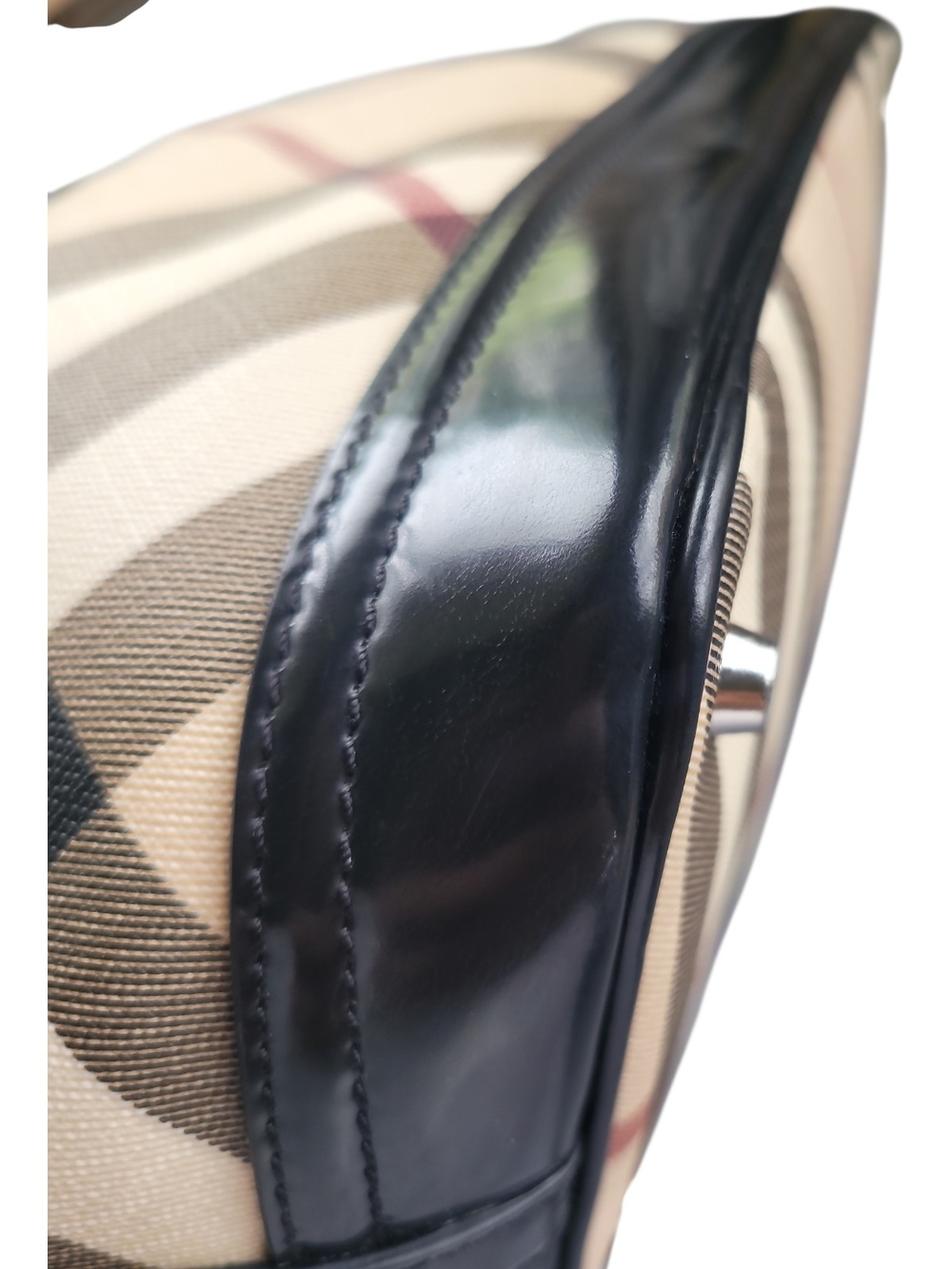Burberry Super Nova Check Chester Satchel M - Picture 11 of 12
